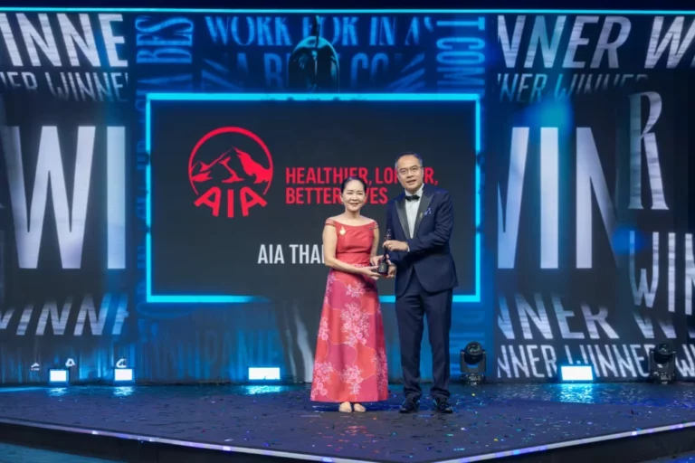 เอไอเอ ประเทศไทย คว้ารางวัล HR Asia Best Companies to Work for in Asia 2025 เป็นปีที่ 4