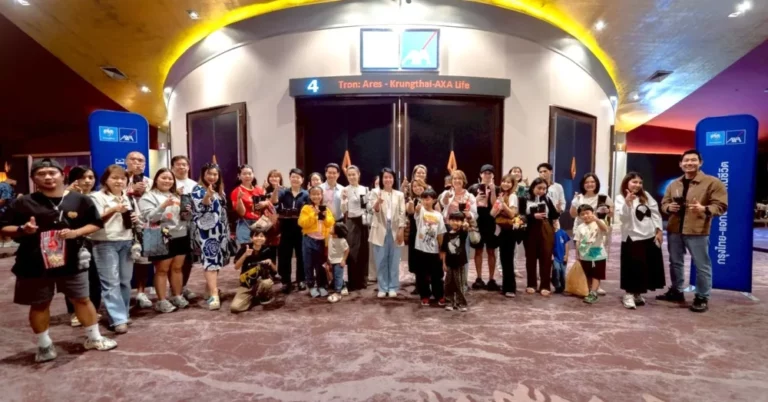 กรุงไทย–แอกซ่า ประกันชีวิต จัดกิจกรรม “Krungthai-AXA Movie Day 2025”ิ พาลูกค้าคนสำคัญชมภาพยนตร์ Disney’s Tron: Ares แบบเอ็กซ์คลูซีฟ ณ Siam Pavalai Royal Grand Theatre by Krungthai-AXA Life