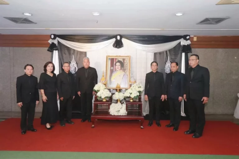 การเคหะแห่งชาติ จัดพิธีถวายความอาลัยและน้อมรำลึกในพระมหากรุณาธิคุณ พระพันปีหลวง