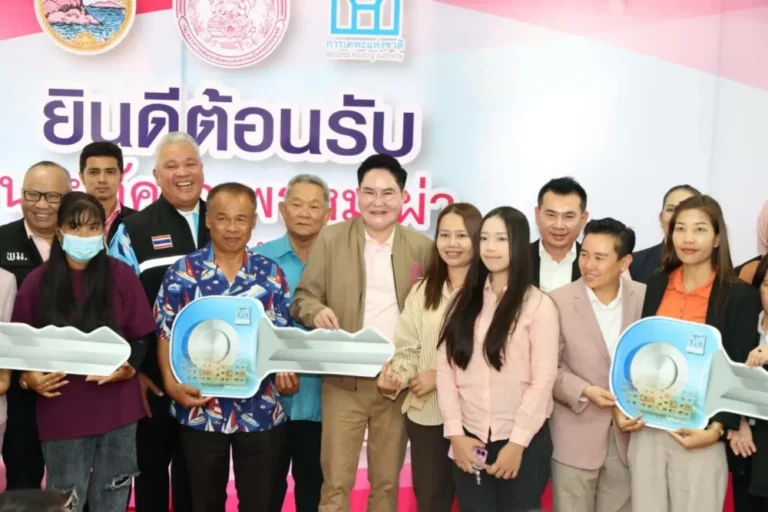 “อัครา” ห่วงใยกลุ่มเปราะบาง ลงพื้นที่ให้กำลังใจผู้อยู่อาศัยจังหวัดชลบุรี พร้อมเดินหน้าผลักดันงานพัฒนาคุณภาพชีวิตของการเคหะแห่งชาติ