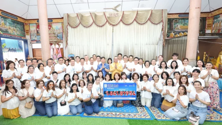 ธพว. สืบสานประเพณีทอดกฐินสามัคคี ประจำปี 2568 สมทบทุนบูรณะปฏิสังขรณ์พระอุโบสถ ณ วัดบ้านยาง จังหวัดนครปฐม