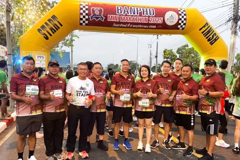 วิริยะประกันภัย สนับสนุนเดิน-วิ่ง บ้านโพธิ์มินิมาราธอน ครั้งที่ 1