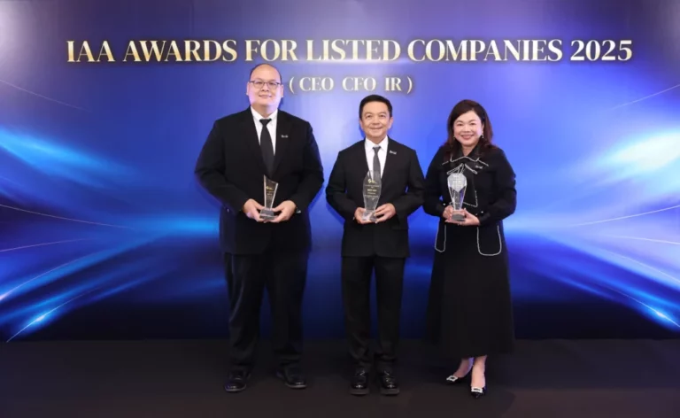 ปตท. คว้า 3 รางวัล Best CEO Best CFO และ Best IR จากเวที IAA Awards for Listed Companies 2025