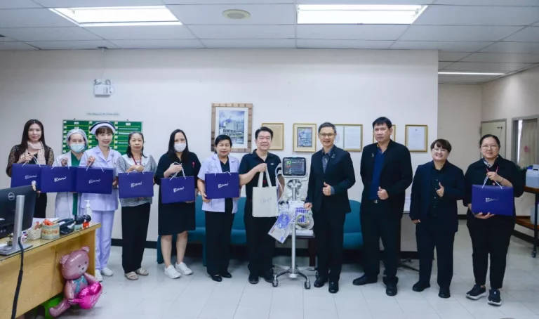BAM มอบอุปกรณ์การแพทย์ให้แก่โรงพยาบาลเบญจกิติเฉลิมพระเกียรติ 84 พรรษา กรุงเทพฯ