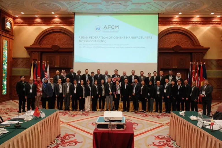 TCMA นำทัพผู้นำอาเซียนซีเมนต์ ประกาศ ‘โรดแมปลดคาร์บอน’ ระดับภูมิภาค อุตสาหกรรมแรกของโลก