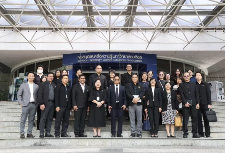 การเคหะแห่งชาติ ศึกษาดูงานหอสมุดและคลังความรู้ มหาวิทยาลัยมหิดล เพื่อยกระดับศูนย์ข้อมูลที่อยู่อาศัยแห่งชาติ