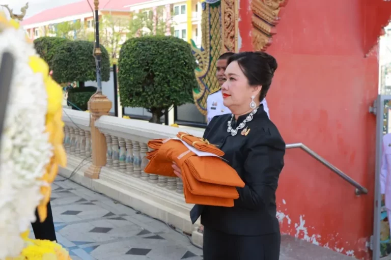 ทีคิวเอ็ม อัลฟา น้อมนำผ้าพระกฐินพระราชทาน ถวาย ณ วัดไผ่ล้อม จังหวัดนครปฐม