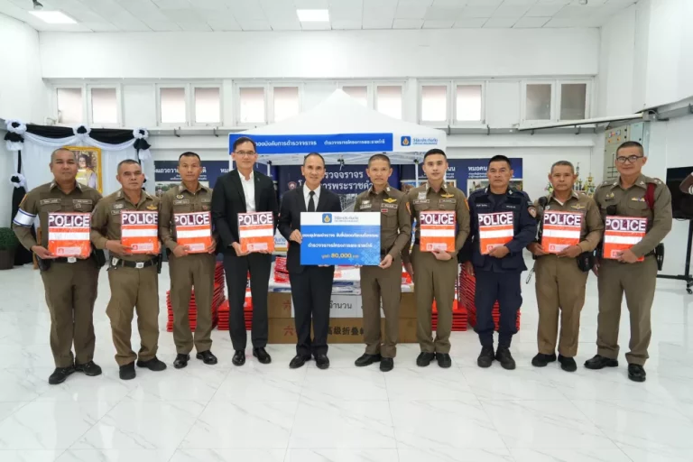 วิริยะประกันภัย หนุนภารกิจ ตร.จราจรโครงการพระราชดำริ เสริมศักยภาพงานอำนวยความปลอดภัยทางถนน