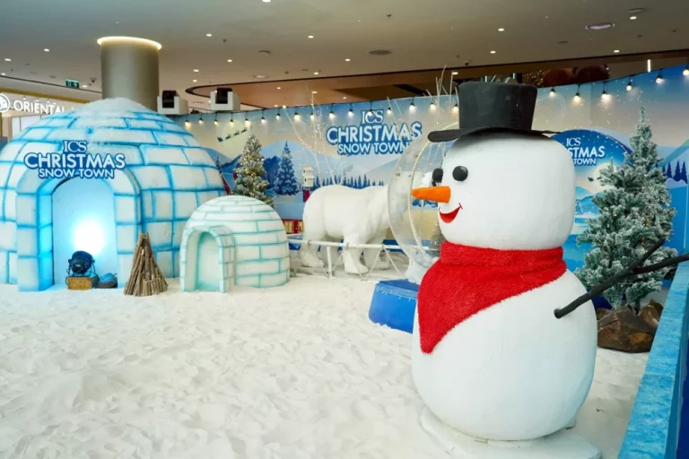 ICS Lifestyle Complex จัดกิจกรรม “ICS CHRISTMAS SNOW TOWN”เนรมิตเมืองหิมะสุดสนุก ให้เด็กๆ ได้เพลิดเพลินตลอดเทศกาลคริสต์มาส วันนี้ – 28 ธ.ค. 68