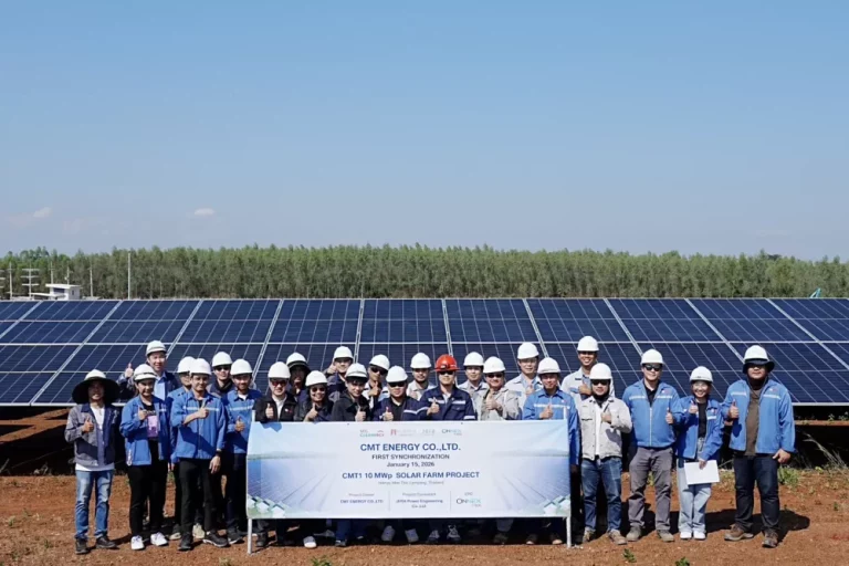 SCG Cleanergy ปักหมุดโครงการ Government PPA เปิด First Sync CMT1 ก้าวแรกสู่โซลาร์ฟาร์ม 367 MWp