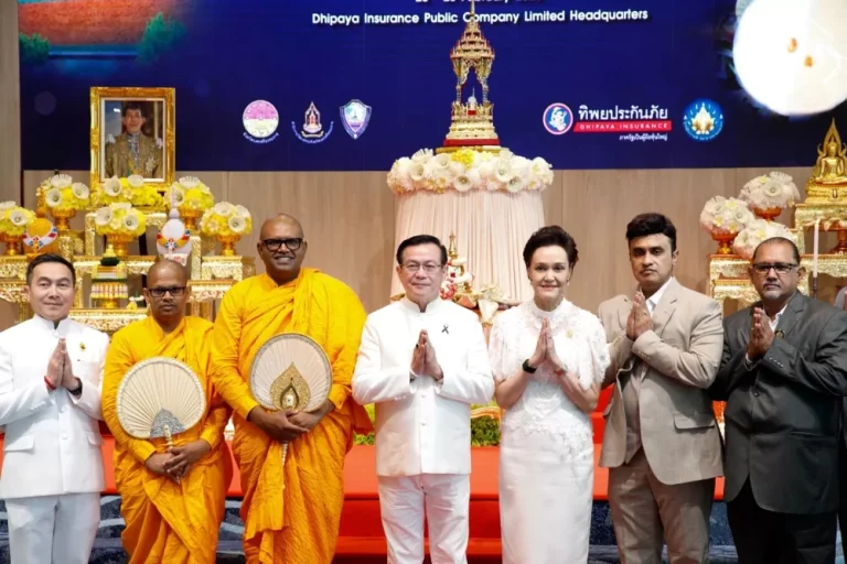 ทิพยประกันภัย ร่วมรับเสด็จ พระบรมสารีริกธาตุจากศรีลังกา เสริมสิริมงคลแก่พนักงาน และพุทธศาสนิกชน