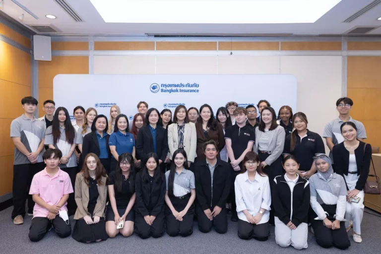 กรุงเทพประกันภัย ร่วมกับ ม.กรุงเทพ จัดอบรมพัฒนาทักษะการสนทนาภาษาอังกฤษเสริมศักยภาพการปฏิบัติงานให้แก่พนักงาน