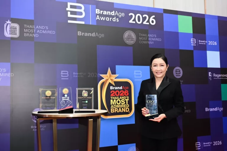 ซีอีโอ กสิกรไทย คว้ารางวัล 2026 CEO Thailand Prime Award 