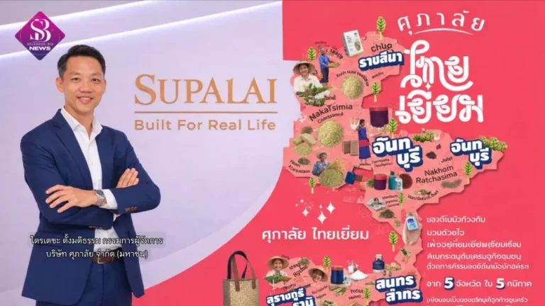 ศุภาลัย เดินหน้าหนุนเศรษฐกิจชุมชน ผลักดันแคมเปญ “ศุภาลัย ไทยเยี่ยม” ส่งต่อของดี 5 ภูมิภาค สร้างบ้านที่เติบโตไปพร้อมสังคม