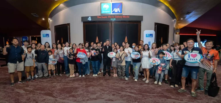 กรุงไทย–แอกซ่า ประกันชีวิต จัดกิจกรรม “Krungthai-AXA Movie Day 2026”พาลูกค้าคนสำคัญชมภาพยนตร์เรื่อง “The Super Mario Galaxy Movie”
