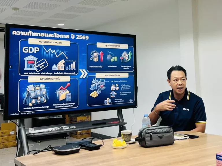 CEO BAM ลงพื้นที่เยี่ยมชมสำนักงานพัทยา/ชลบุรี พร้อมวางทิศทางการ Transformation สู่องค์กรแห่งอนาคต