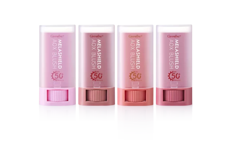 กิฟฟารีน แนะนำไอเท็มเด็ด “Giffarine Melashield AOX Blush SPF 50+ PA++++” สวยครบ จบในแท่งเดียว