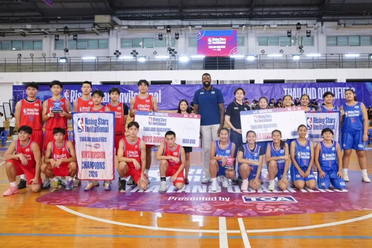 TOA ฉลองความสำเร็จศึกบาสระดับโลก ‘NBA Rising Stars Invitational’ ดึง DeAndre Jordan ร่วมสร้างปรากฏการณ์ครั้งแรกในไทย ส่งทีมแชมป์เยาวชนไทยลุยแมตช์ใหญ่ที่สิงคโปร์
