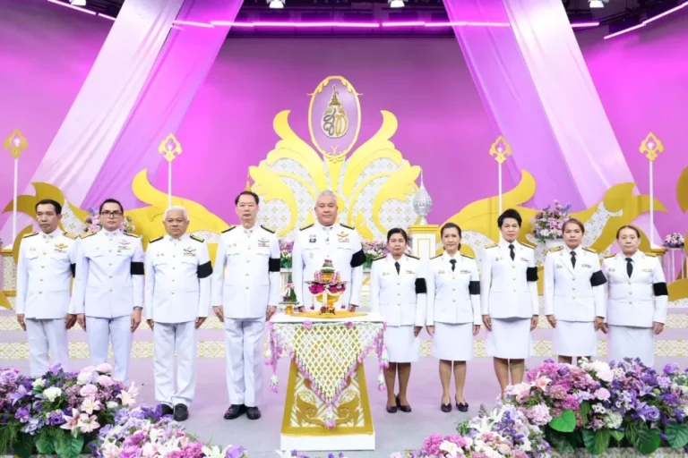การเคหะแห่งชาติ นำทีมคณะผู้บริหารบันทึกเทปถวายพระพร สมเด็จพระนางเจ้าสุทิดาฯ เนื่องในวันเฉลิมพระชนมพรรษา 3 มิถุนายน 2569