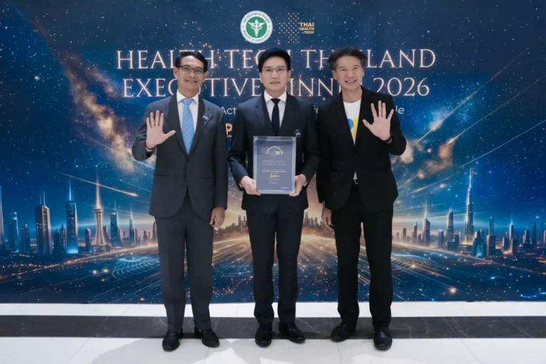 เครือโรงพยาบาลพญาไทและเปาโล รับรางวัล Thai HealthTech Excellence Awards 2026 ระดับ Gold