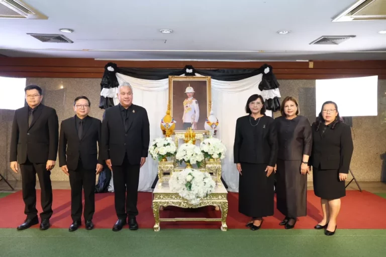 การเคหะแห่งชาติ จัดพิธีถวายความอาลัยแด่สมเด็จพระเจ้าลูกเธอ เจ้าฟ้าพัชรกิติยาภาฯ