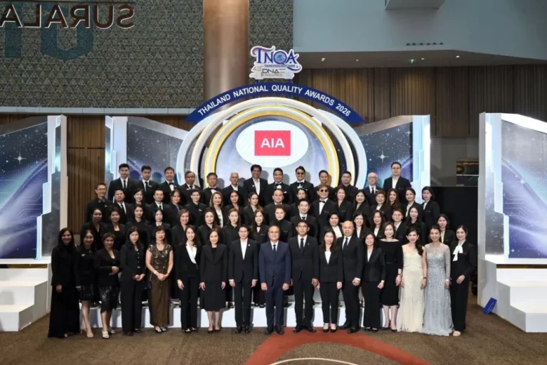 เอไอเอ ประเทศไทย รักษาแชมป์อันดับ 1 รางวัลตัวแทนคุณภาพดีเด่นแห่งชาติ ครั้งที่ 43 (43rd TNQA) ติดต่อกันเป็นปีที่ 19
