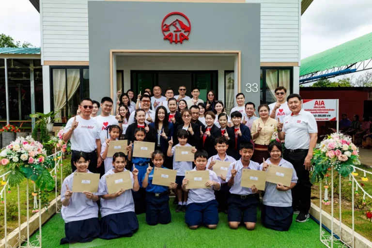 เอไอเอ ประเทศไทย ปรับปรุงห้องสมุดโรงเรียนไชยะวิทยา จ.สุโขทัย หนุนเยาวชนเข้าถึงแหล่งเรียนรู้คุณภาพ
