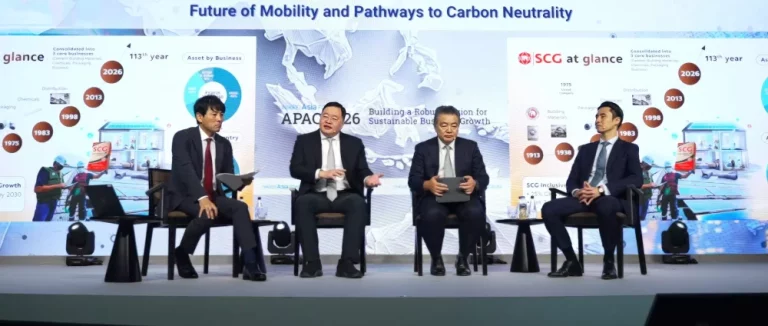 เอสซีจี ชี้ Carbon Neutrality ต้องเดินคู่กับการสร้างความสามารถในการแข่งขัน และความมั่นคงในด้านพลังงาน พร้อมสร้างการเติบโตอย่างยั่งยืนในอนาคต บนเวที Nikkei Asia Forum APAC 2026