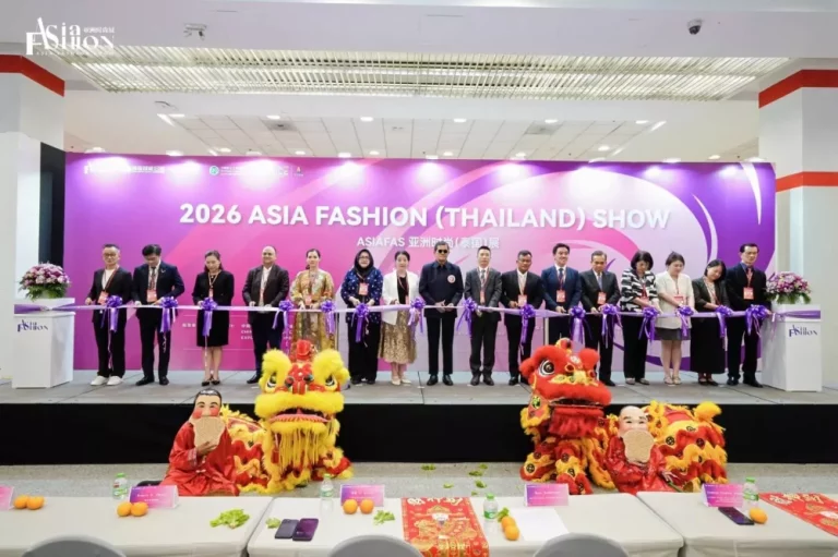 งาน Asia Fashion Thailand Show 2026 เปิดอย่างเป็นทางการ ณ ไบเทค กรุงเทพฯ เชื่อมโยงการค้าแฟชั่นทั่วอาเซียน 8 ประเทศ รวมตัวภายใต้ 4 กลุ่มอุตสาหกรรมแฟชั่น