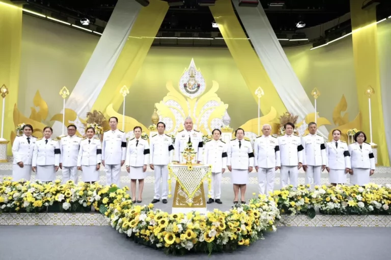 กคช. ร่วมบันทึกเทปถวายพระพรชัยมงคล เนื่องในโอกาสวันเฉลิมพระชนมพรรษา พระบาทสมเด็จพระวชิรเกล้าเจ้าอยู่หัว ณ สถานีวิทยุโทรทัศน์แห่งประเทศไทย (NBT)