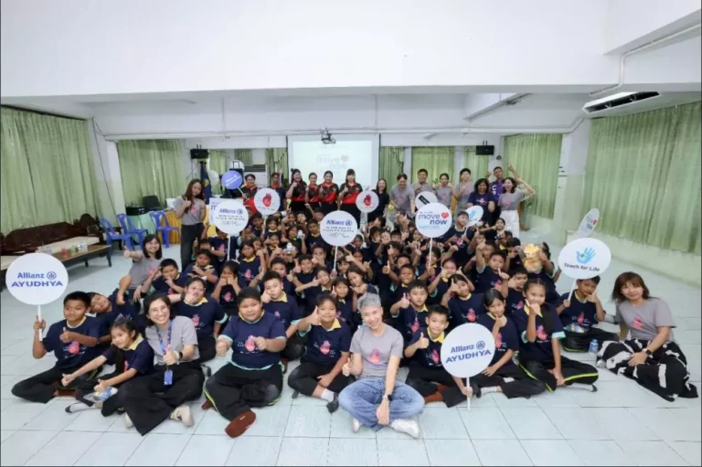 อลิอันซ์ อยุธยา เผยความสำเร็จ “MoveNow” โครงการเสริมทักษะชีวิตเยาวชนไทยเดินหน้าสร้างทักษะเอาตัวรอดในเหตุฉุกเฉิน เสริมความรู้ด้านการเงิน สู่การเติบโตอย่างมั่นใจและพร้อมรับมือทุกเหตุการณ์ในอนาคต