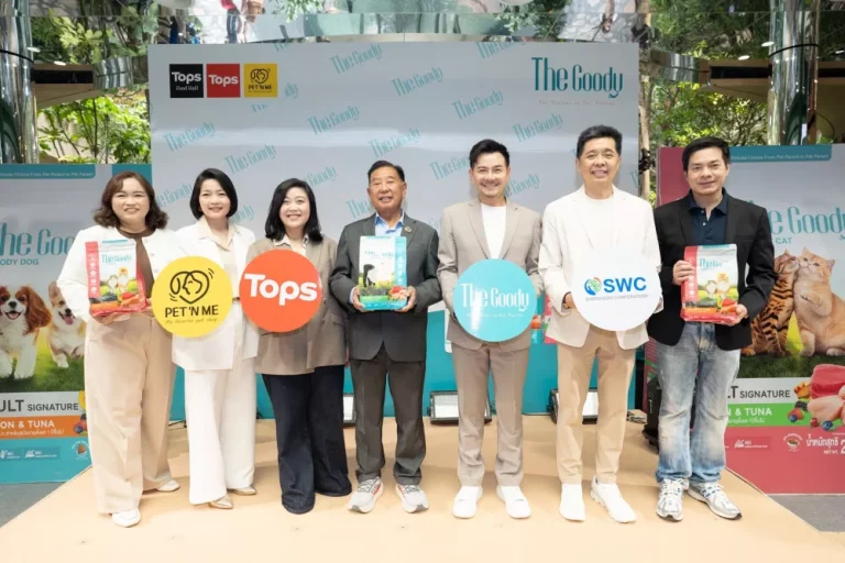 SWC ผนึกกำลัง เซ็นทรัล ฟู้ด รีเทล เปิดตัว ‘The Goody’ ที่ท็อปส์ สาขาแรก ณ เซ็นทรัล นอร์ทวิลล์พร้อมรุกตลาด Premium Pet Food & Pet Grooming ทั่วประเทศ