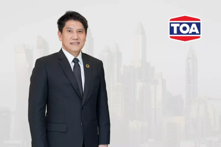TOA กวาดรายได้รวมครึ่งปีแรก 11,325 ล้านบาท โต 4% ตลาดรีโนเวท – เคมีภัณฑ์หนุน พร้อมจ่ายปันผลระหว่างกาล 0.38 บาท/หุ้น