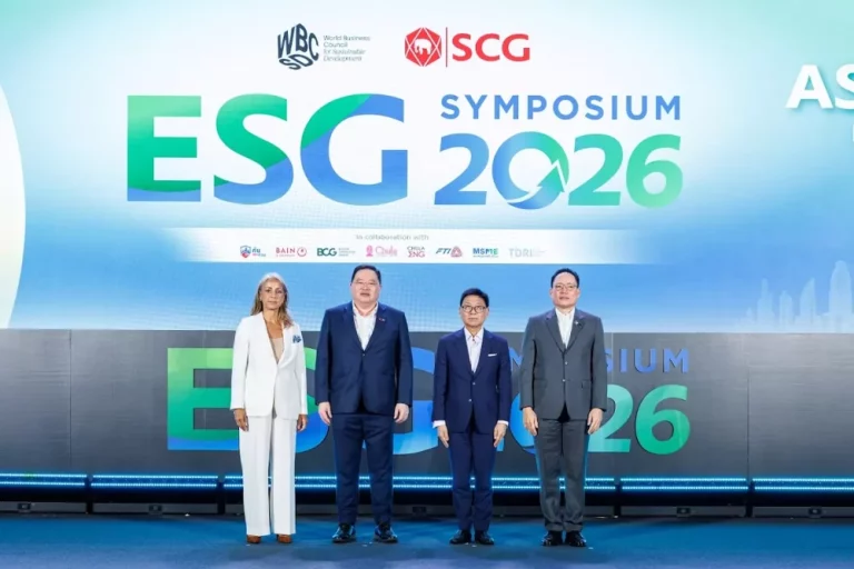 ESG Symposium 2026 ชู “ASEAN in Action” ผนึกพลังผู้นำระดับโลก-อาเซียน เร่ง Inclusive Green Transition สู่ภูมิภาคที่แข่งขันได้และยั่งยืน