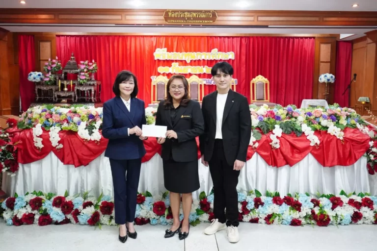 BAM สนับสนุนการศึกษา มอบทุนนักเรียนผลการศึกษาดี ประพฤติดี โรงเรียนสุวรรณารามวิทยาคม