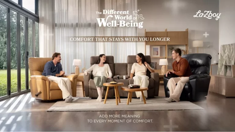 La-Z-Boy Asia เปิดตัวแคมเปญ “Well-Being Plus” เติมเต็มความสบายในทุกช่วงเวลาของชีวิตที่บ้าน