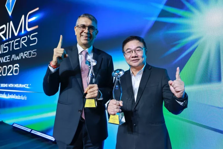 เอไอเอ คว้า 2 รางวัลเกียรติยศ ‘บริษัทประกันชีวิตที่มีการบริหารงานดีเด่น’ อันดับ 2 และ ‘บริษัทประกันภัยที่มีการพัฒนาด้านความยั่งยืนดีเด่น’ จากงาน Prime Minister’s Insurance Awards 2026