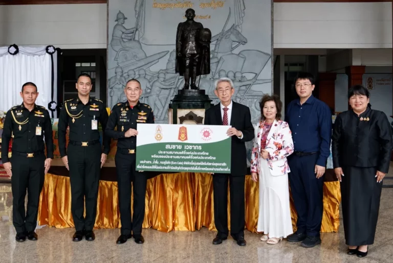 สมาคมแต้จิ๋วแห่งประเทศไทย มอบสิ่งของช่วยเหลือผู้ประสบอุทกภัยภาคเหนือ